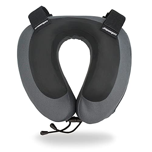 Cabeau Evolution(R), S3 Memory Foam Neck Travel Pillow Steel Grey