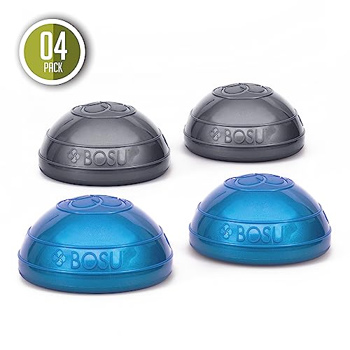 BOSU 72-10850-POD4BB Balance PODS 4-Pack, Blue