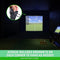 GoSports Golf Simulator Impact Screen - Choose 7 ft x 7 ft or 10 ft x 10 ft