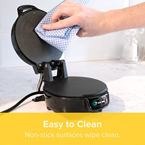 Drew & Cole - Electric Breakfast Sandwich Maker - Grilled Sandwich Toastie Maker - With Egg Cooker Ring - Easy To Clean Non-Stick Cooking Plates - Fantastic for English Muffins, Omelettes & Waffles
