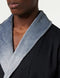 UGG Men's M Robinson Bathrobe, Black Heather, XL