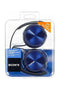 Sony Foldable Headphones with Smartphone Mic and Control - Metallic Blue (International Version)
