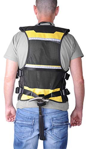 Stanley Fatmax FMST1-71181 Pro Tool Vest, Yellow/Black