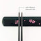 JapanBargain 3643, Portable Chopsticks with Case Reusable Chinese Korean Japanese Bamboo Travel Chop Sticks Utensil Dishwasher Safe Made in Japan, Sakura Pattern