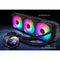 ASUS ROG Strix LC II 360 ARGB All-in-one AIO Liquid CPU Cooler 360mm Radiator, Intel LGA1700, 115x/2066 and AMD AM4/TR4 Support,Triple 120mm 4-pin PWM Addressable RGB Radiator Fans