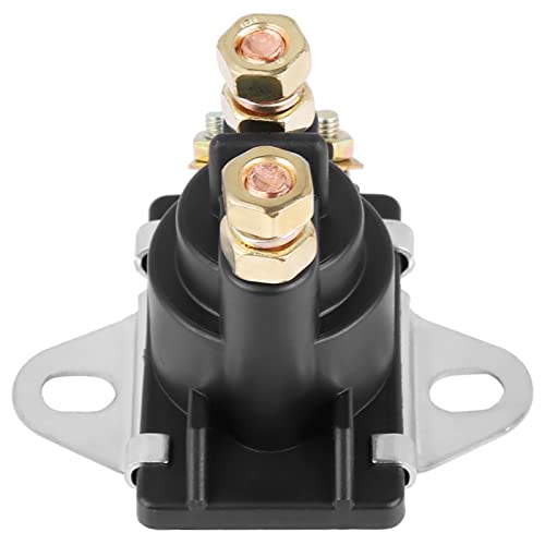 12V Starter Tilt Trim Pump Relay, Solenoid Relay Switch Starter Relay Solenoid Lawn Mower Starter Solenoid Compatible for Marine Outboard Boat Motor Engine