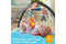 Fisher-Price 3 in 1 Music, Glow & Grow Gym, Infant Activity Play Mat for Tummy Time, Take Along, Multi