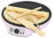 Bestron Crepe Maker in Retro Design for Crepes with Diameter 30 cm Including Dough Spreader and Crepe Spatula with Non-Stick Coating 1000 Watt Pink