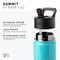 Simple Modern 32 oz Summit Water Bottle with Straw Lid - Gifts for Men & Women Hydro Vacuum Insulated Flask Double Wall Liter - 18/8 Stainless Steel -Prism