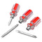Bestgle 5 Pcs Stubby Screwdriver Set, Phillips and Flat Head Screwdriver Portable 2-in-1 Screwdriver Set Sewing Machine Ultra Short Screwdriver Tool