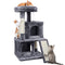 Yaheetech Cat Tree for Indoor Cats, 36in Cat Tower Cat Condo w/Extra Large Perch, Scratching Posts, Scratching Board, Dangling Ball, Cat Play Tower for Cats and Kittens
