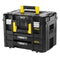 Stanley FatMax Tstak Combination Toolbox - 21.5 L Includes Box with 2 Drawers and Metal Clips - Pack of 1 - FMST1-71981