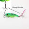 WANBY Proven Explosive Color Special Spinner Spoon Swimbait Vibrating Jigging Freshwater Saltwater Fishing Lures with Hook Fishing Tackle for Trout Bass Salmon（7Pcs）