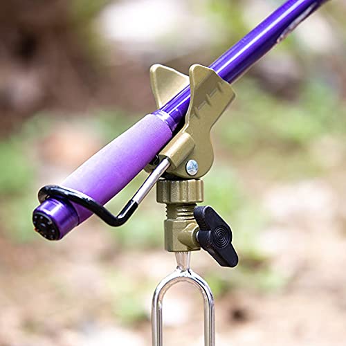Fishing Rod Holder Smart Fish Catcher Fishing Pole Holders Automatic Spring  Tip-up Hook With Stainless Steel Ground Support Fish Pole Rack