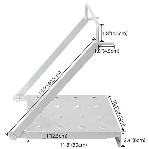 Ladder Platform Accessory, Heavy Duty Ladder Work Stand System Accessories Holds 400 Pound