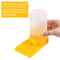 Mikimiqi 2 Pack Beehive Beekeeping Water Dispenser Bee Drinking Beekeeping Equipment Honey Beehive Entrance Feeder Nest Beekeeper Tools (White and Yellow)