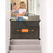 Dreambaby Retractable Baby Safety Gate - Extra Wide & Tall Mesh Gate - Fits up to 55" (140cm) Wide & 36.6" (93cm) Tall - with 2 Sets of Mounting Brackets (Included) - Black - Model F943