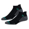 BAMBOS Eco Touch Men's Athletic Ankle Socks for Running & Gym, Pack of 3 (Size UK 9-11, Black)