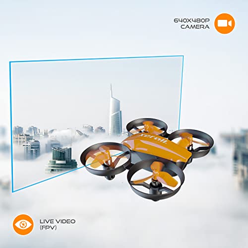 MAYA Drone Camera Smartphone App First Person View Camera Drone (FPV) 2.4GHz, Two batteries