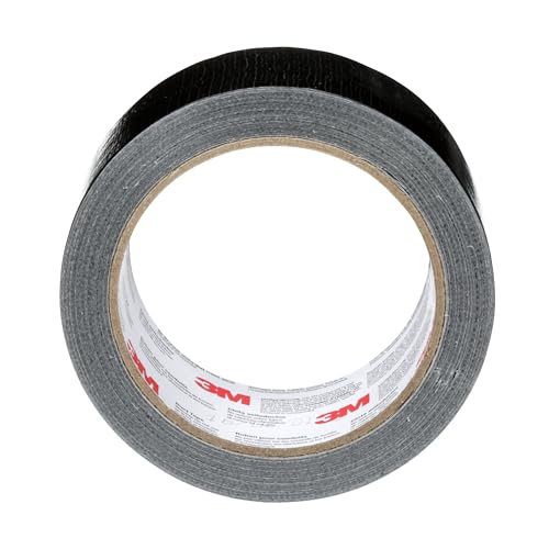 3M Duct Tape Black, 3920-BK BLACK DUCT TAPE 48MM X 18.2M