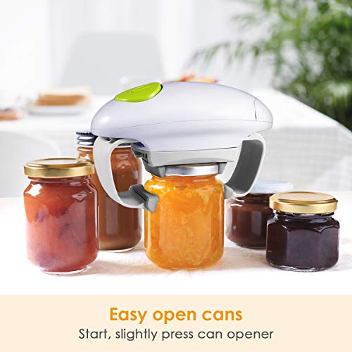 (US.Jar opener) - Zomma Automatic Jar Opener, Restaurant Jar Opener, Electric Jar Opener Chef's Best Choice