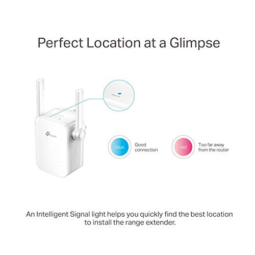 TP-Link N300 Universal Range Extender, Broadband/Wi-Fi Extender, Wi-Fi Booster/Hotspot with 1 Ethernet Port and 2 External Antennas, Plug and Play, Built-in Access Point Mode, UK Plug (TL-WA855RE) (UK Version)