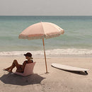 Terry Travel Lounger Chair in Salmon Pink