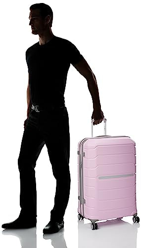 Samsonite Freeform Hardside Expandable with Double Spinner Wheels, Pink Rose, Carry-On 21-Inch, Freeform Hardside Expandable with Double Spinner Wheels