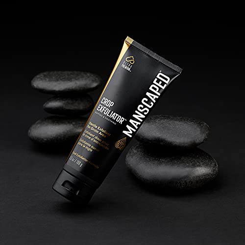 MANSCAPED™ Crop Exfoliator™ Gentle Groin Exfoliant Scrub to Soothe and Clear the Skin, Vegan, Cruelty-Free (3.5 oz)