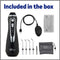 Waterpik Cordless Advanced Water Flosser For Teeth, Gums, Braces, Dental Care With Travel Bag and 4 Tips, ADA Accepted, Rechargeable, Portable, and Waterproof, Black WP-582