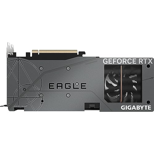 Gigabyte NVIDIA GeForce RTX 4060 Eagle OC Graphics Card - 8GB GDDR6, 128-bit, PCI-E 4.0, 2505MHz Core Clock, 2X DP 1.4, 2X HDMI 2.1a, NVIDIA DLSS 3 - GV-N4060EAGLE OC-8GD