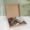 Corrugated Cardboard Shipping Boxes, 360x353x43mm Small Parcel Boxes, Packaging Mailing Boxes for Business, Posting, Small Packet Shipping, Storing or Gift(Pack of 5)