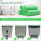 Compostable Bin Liners Garbage Bags 8L Green Compatible HUAPPNIO Hanging Rubbish Can