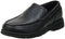 ROCKPORT Men's Eureka Plus Slip on Oxford, Black, 10.5 US Wide