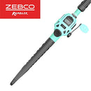 Zebco Kids Rambler Telescopic Spincast Reel and Fishing Rod Combo, 24.5-Inch to 5-Foot 3-Inch Telescopic Fishing Pole, Changeable Right- or Left-Hand Retrieve, Pre-Spooled with 8-Pound Line