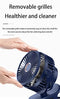 10000Mah Clip on Fan, Small Desk Stroller Fan Battery Operated with Rechargeable USB & Clip, 4 Speed 720 Rotation Portable Quiet Fan, Perfect for Baby Stroller, Traveling, Office