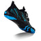 Water Shoes for Men Barefoot Quick-Dry Aqua Sock Outdoor Athletic Sport Shoes for Kayaking, Boating, Hiking, Surfing, Walking, M-black/Blue, 12 Women/11 Men