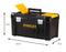 Stanley STST1-75521 Essential 19" Toolbox with Metal latches, Black/Yellow, Inch