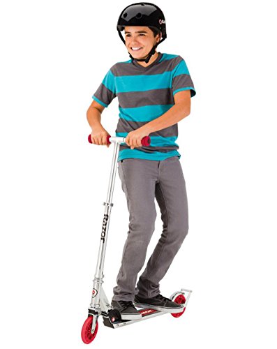 Razor A3 Kick Scooter Red Frustration Free Packaging