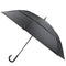 TOTES Golf Umbrella Auto Open | Windproof | 62 Inch Vented Double Canopy | Classic J Crook Handle | Stormbeater Rain and Wind Resistant | Storm Safe | Black