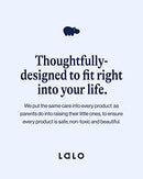 Lalo The Chair Convertible 3-in-1 Wooden High Chair for Babies and Toddlers, Baby High Chair with Dishwasher Safe Tray, Adjustable Footrest & Machine Washable Cushion, Sage