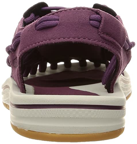 KEEN Women's Uneek Classic Two Cord Sandals, Prune Purple/Prune Purple, 7.5