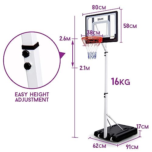 Dr Dunk Basketball Hoop System, 8.5 Feet Height