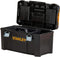 Stanley STST1-75521 Essential 19" Toolbox with Metal latches, Black/Yellow, Inch