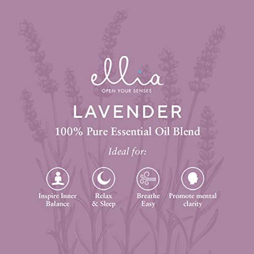 Ellia Single Note - Lavender Essential Oil, Lavender 15 milliliters