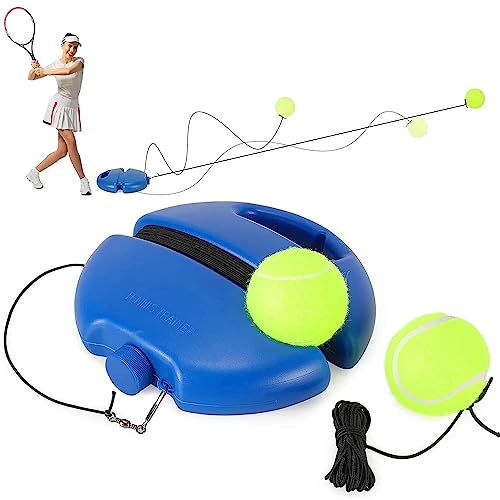 Solo Tennis Trainer Set Practice Single Self-Study Training Tool Rebound Ball AU