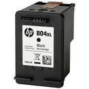 HP 804XL Genuine Original Black Ink Printer Cartridge works with HP ENVY Photo 6200, 7100, 7800 All-in-One Printer series - (T6N12AA)