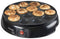 Bestron Poffertjes Retro Design Mini Pancake Maker with Non-Stick Coating Sweet Dreams 800 W Black