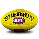 Sherrin AFL Replica Training Football, Yellow, Size 5