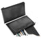 ProCase 2 Pack Pencil Bag Pen Case, Large Capacity Student Stationery Pouch Zipper Closure, Soft PU Leather Pencil Pouch for Pens Pencils Highlighters Gel Pen Markers School Supplies –Black